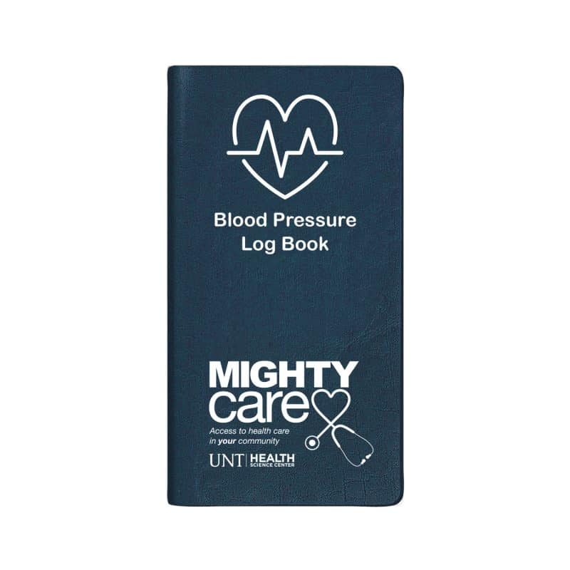 Custom Blood Pressure Log Book w/ Continental Cover - 3