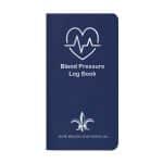 Custom Blood Pressure Log Book w/ Leatherette Cover - 3