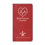 Custom Blood Pressure Log Book w/ Leatherette Cover - 5