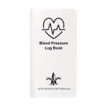 Custom Blood Pressure Log Book w/ Leatherette Cover - 6