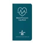 Custom Blood Pressure Log Book w/ Leatherette Cover - 7