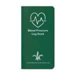 Custom Blood Pressure Log Book w/ Leatherette Cover - 8