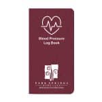 Custom Blood Pressure Log Book w/ Shimmer Cover - 2