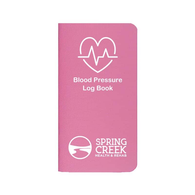 Custom Blood Pressure Log Book w/ Twilight Cover - 3