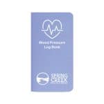 Custom Blood Pressure Log Book w/ Twilight Cover - 4