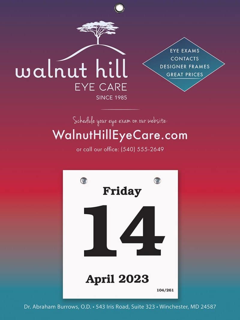 Custom Bookbound Daily Date Calendar - 10x14 Medium Pad