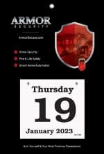 Custom Bookbound Daily Date Calendar - 7x9 large Pad