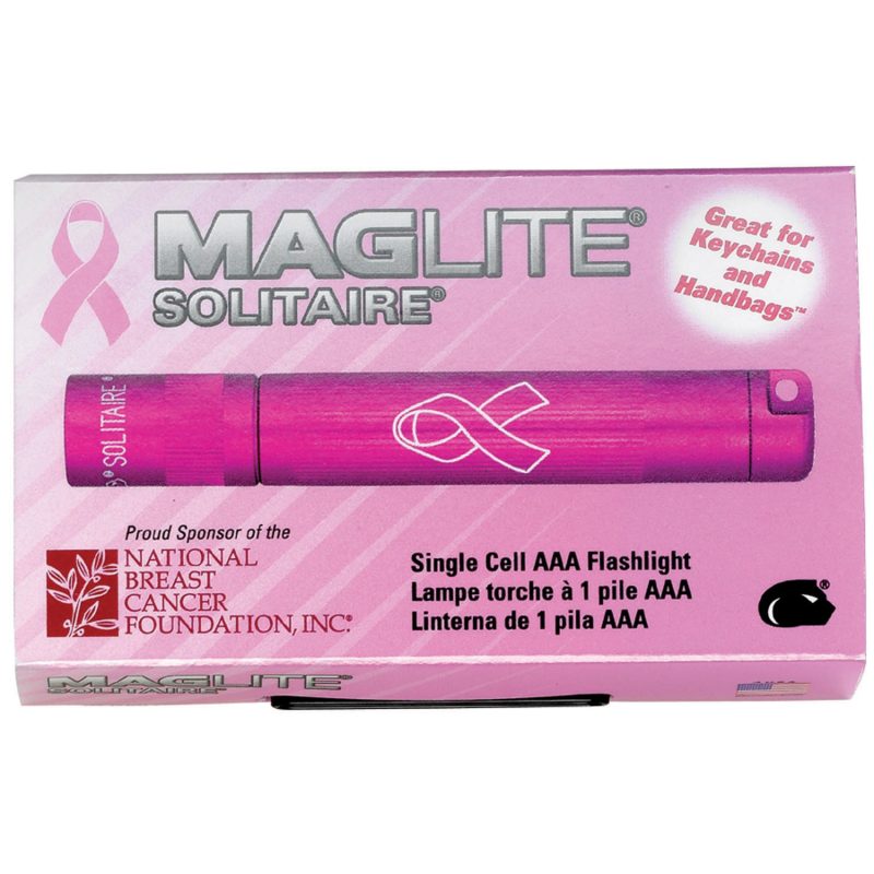 Custom Breast Cancer Awareness Maglite® Solitaire - 1
