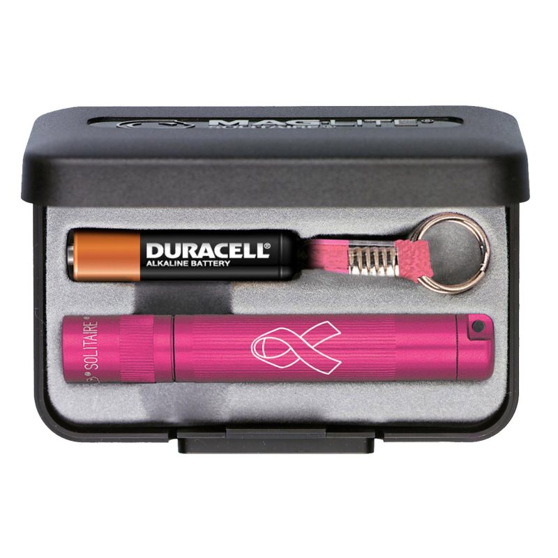 Custom Breast Cancer Awareness Maglite® Solitaire - 2