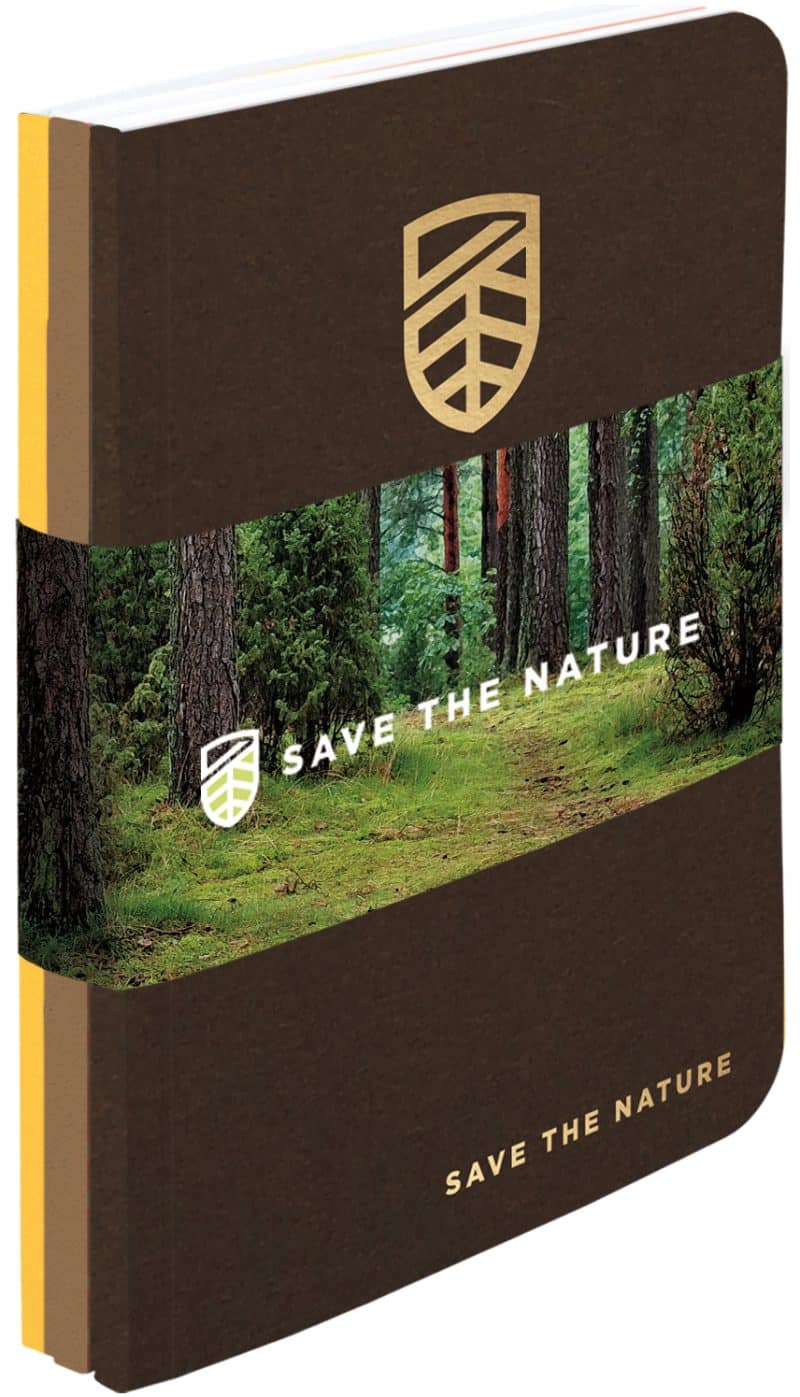 Custom BrightNotes™ TriPac SeminarPad w/GraphicWrap (3 Count) (5.5"x8.5")