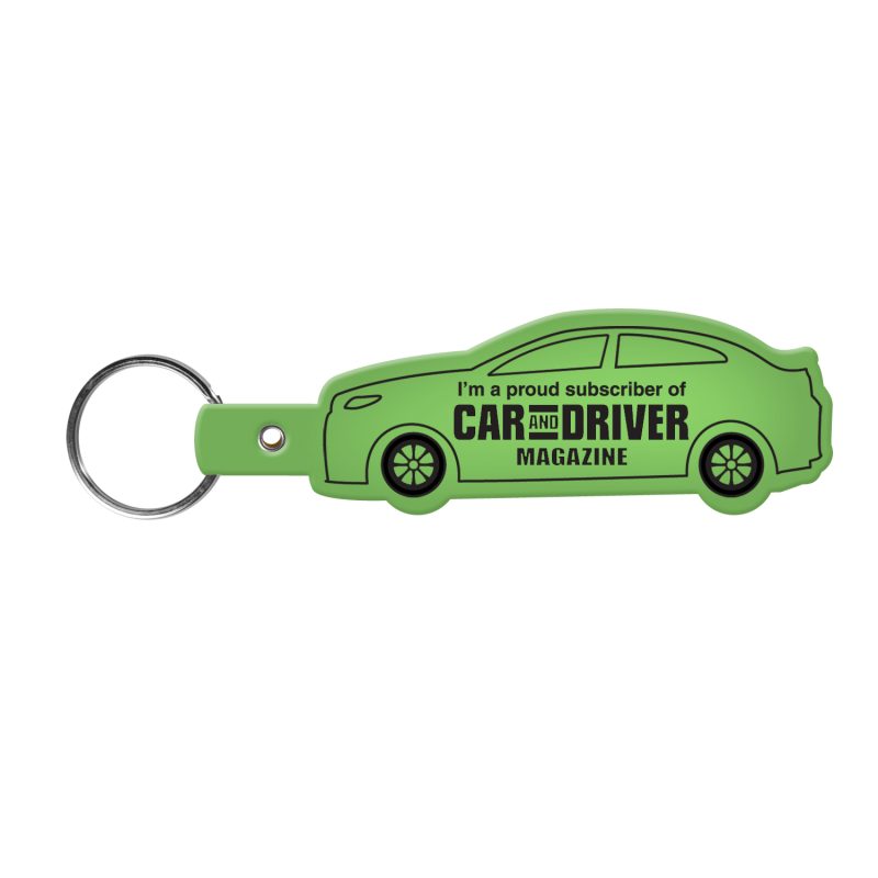 Custom Car Flexible Key Tag - 3