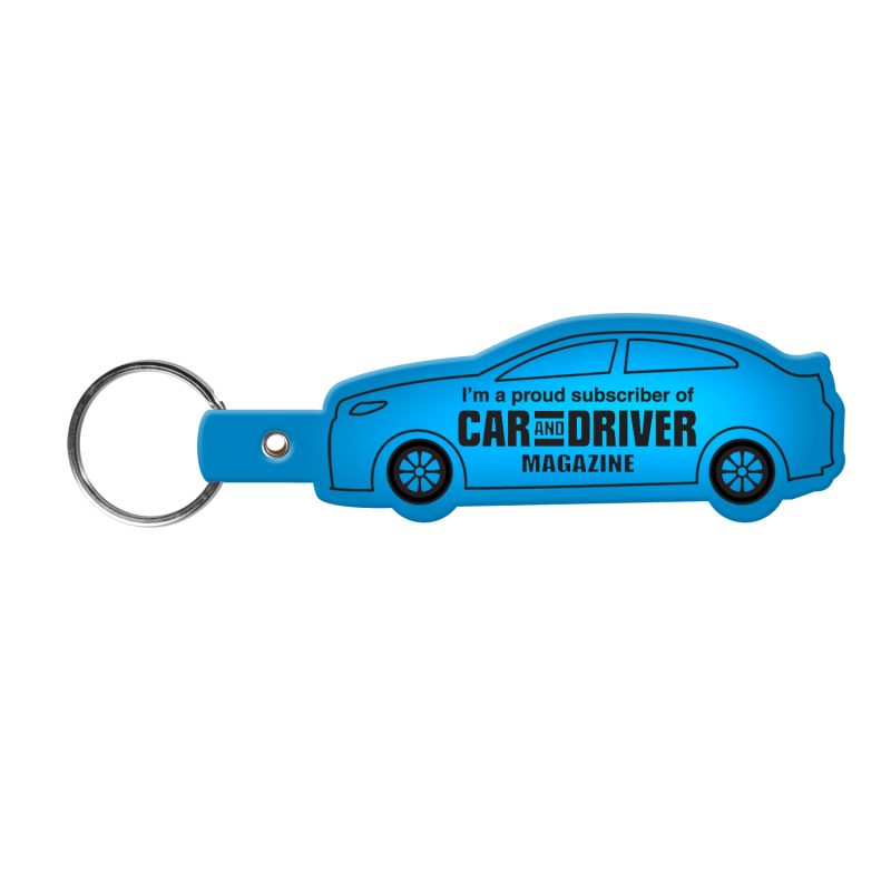 Custom Car Flexible Key Tag - 6
