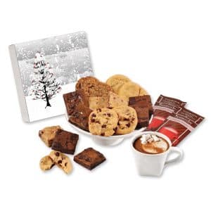 Custom Cardinals Gift Box w/Gourmet Cookie & Brownie