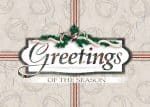 Custom Classic-Holiday Present with Greetings Holiday Greeting Card (5"x7")