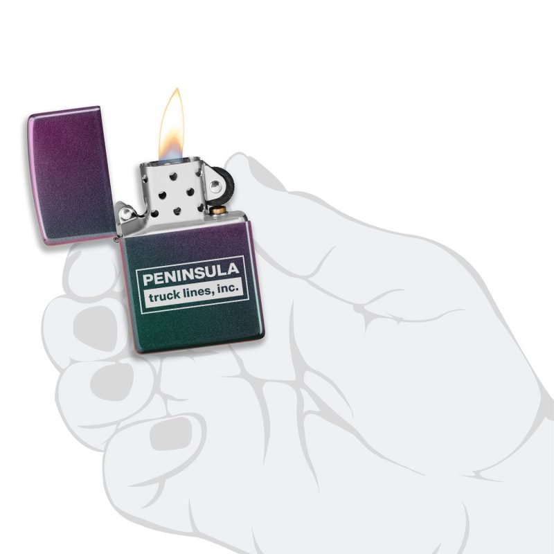 Custom Classic Iridescent Zippo® Windproof Lighter - 3