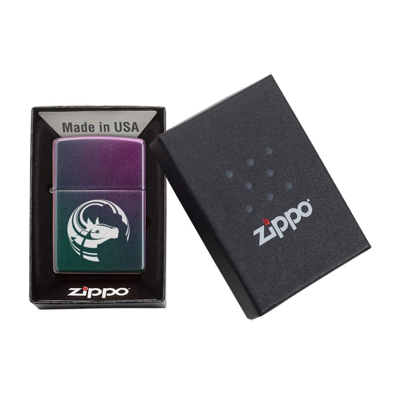 Custom Classic Iridescent Zippo® Windproof Lighter - 4
