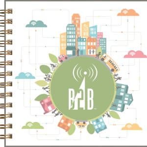 Custom ClearView™ Square NoteBook Journal (7"x7")