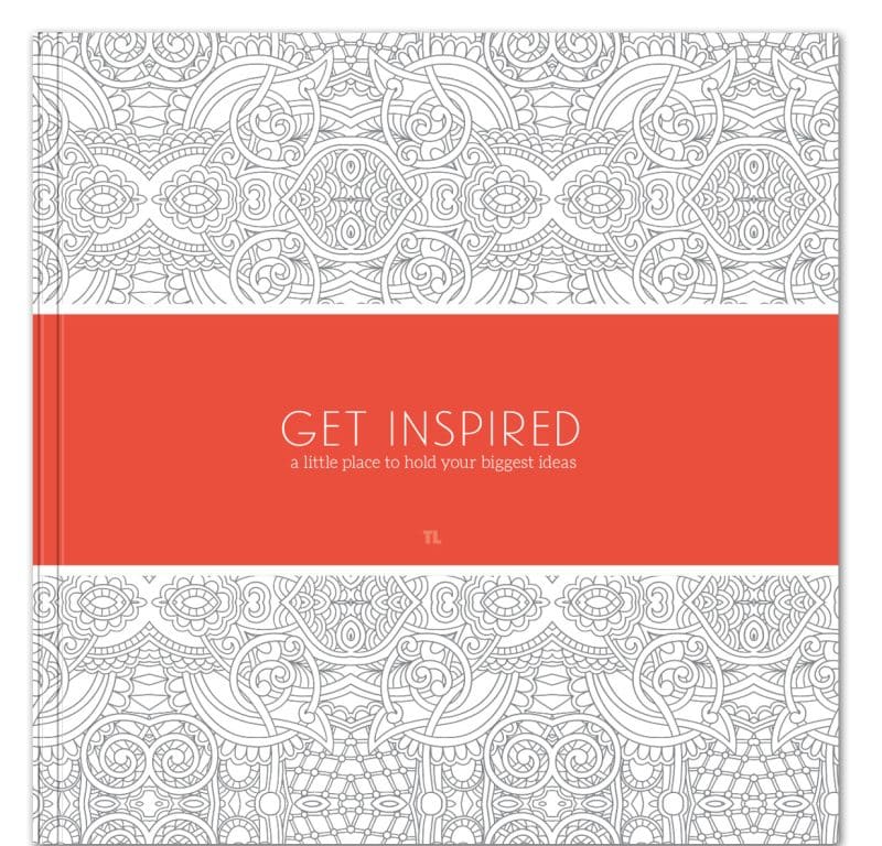Custom CreativeSpark™ Square Journal (8"x8") - 2