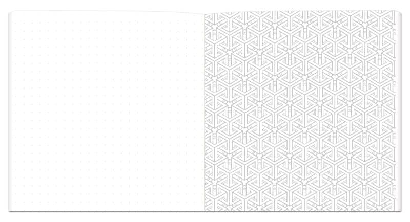 Custom CreativeSpark™ Square Journal (8"x8") - 4