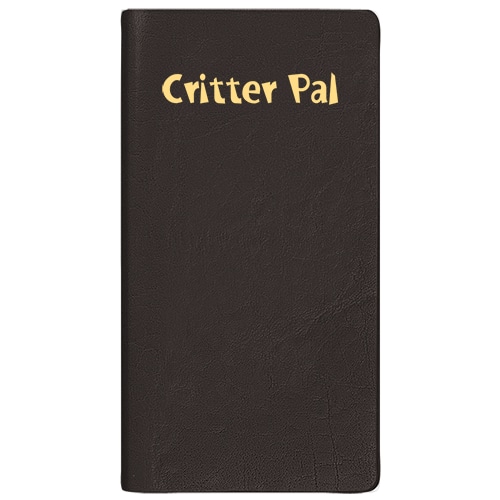 Custom Critter Pal-Pet Information Journal/ Continental Covers - 2