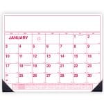 Custom Custom Desk Pad Calendar (1 Color) - 17"x22" - 2