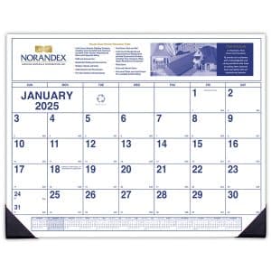 Custom Custom Desk Pad Calendar 17"x22" (2 Color)