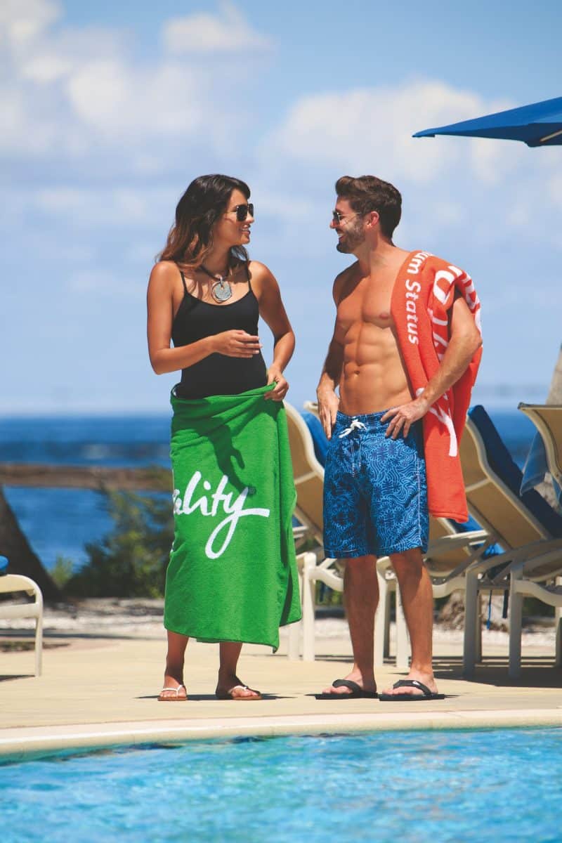 Custom Custom Jacquard Woven Beach Towel - 2