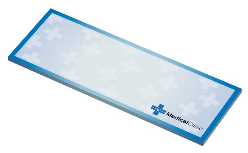 Custom Custom Printed Low Quantity Digital Post-it® Notes (8"x2 7/8") 50 Sheets/ 4 Color