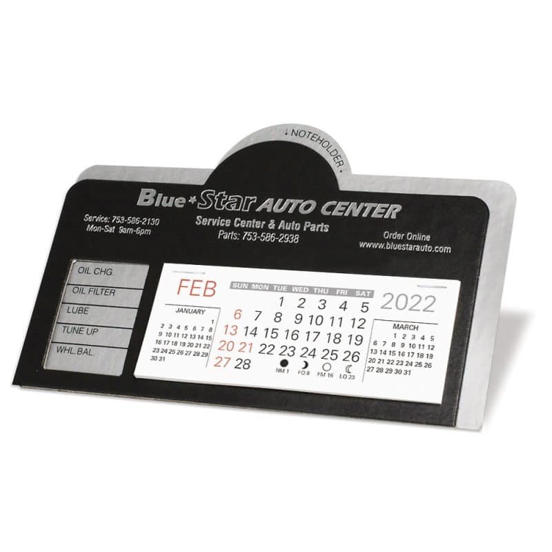 Custom Daytona Desk Calendar