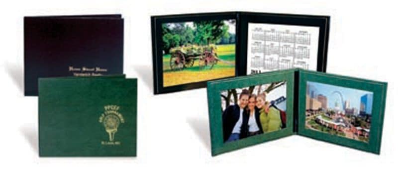 Custom Deluxe Wrapped Double-Sided Photo Frame