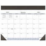 Custom Desk Pad Calendar w/ Leatherette Header - 2