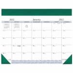 Custom Desk Pad Calendar w/ Leatherette Header - 4