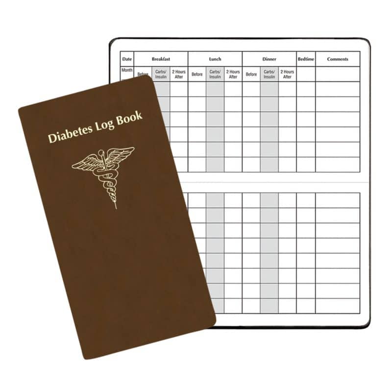 Custom Diabetes Log Book w/ Canyon Cover - 1