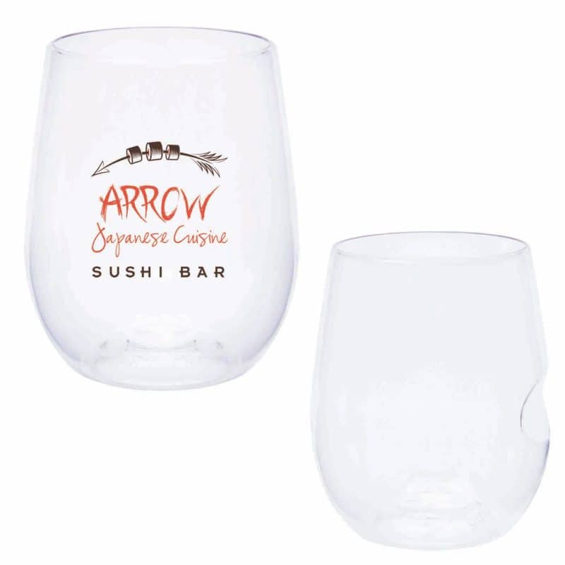 Custom Dishwasher Safe Govino® 12oz Wine/Cocktail Glass