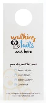 Custom Door Hanger w/Pouch - 1