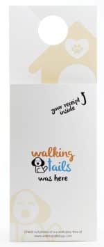 Custom Door Hanger w/Pouch