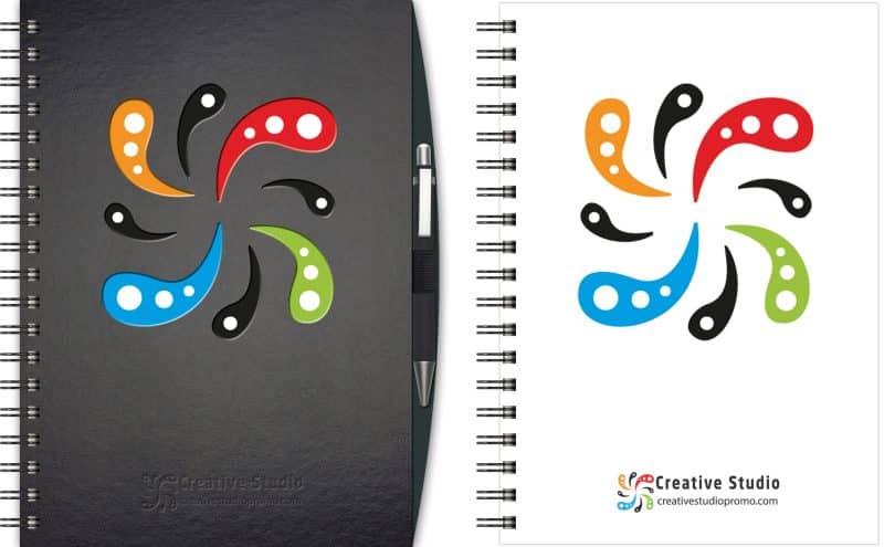 Custom Dynamic WindowPad™ Medium NoteBook (7"x10") - 2