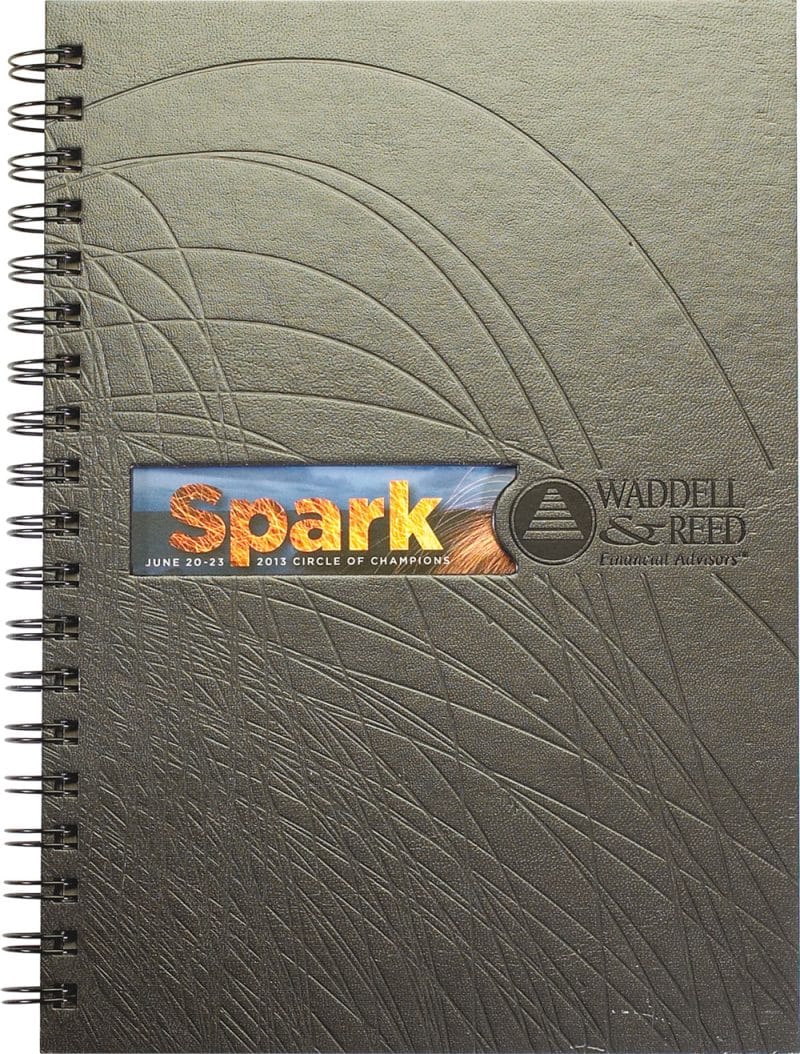 Custom Dynamic WindowPad™ Medium NoteBook (7"x10") - 4
