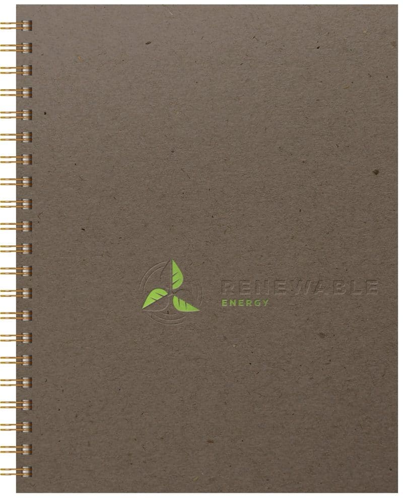 Custom EcoBook Deluxe NoteBook (8.5"x11")