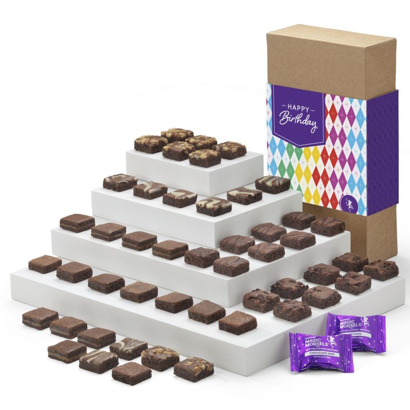 Custom Fairytale Brownies Birthday Morsel 48