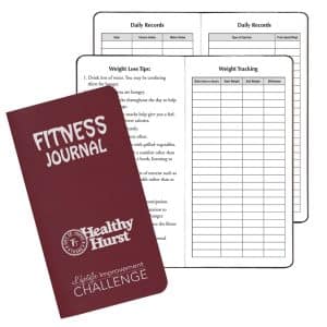 Custom Fitness Journal/ Leatherette Cover