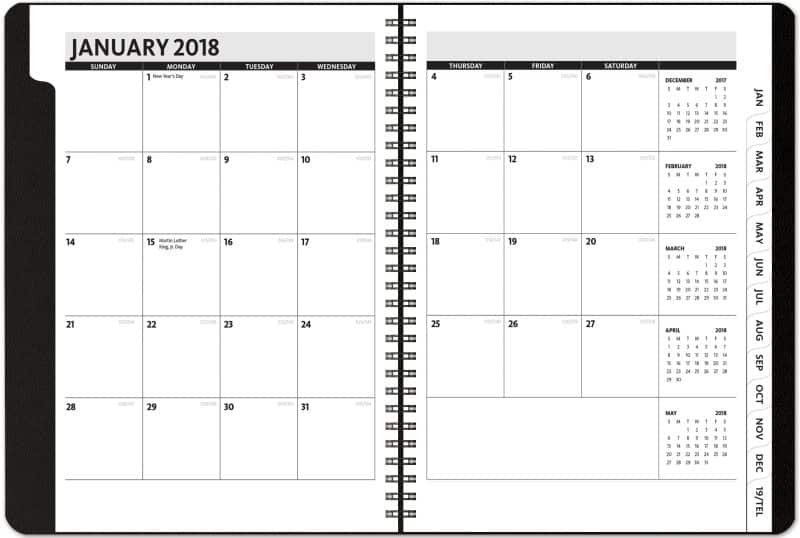 Custom FlexPlanner™ Medium Prestige (5.5"x8.5") - 1