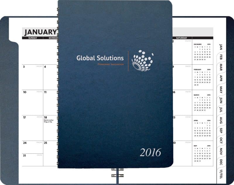 Custom FlexPlanner™ Medium Prestige Wrap (5.5"x8.5")