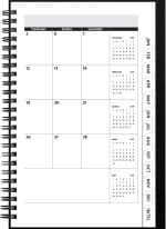 Custom FlexPlanner™ Medium Value Leatherette Organizer (5.5"x8.5") - 1
