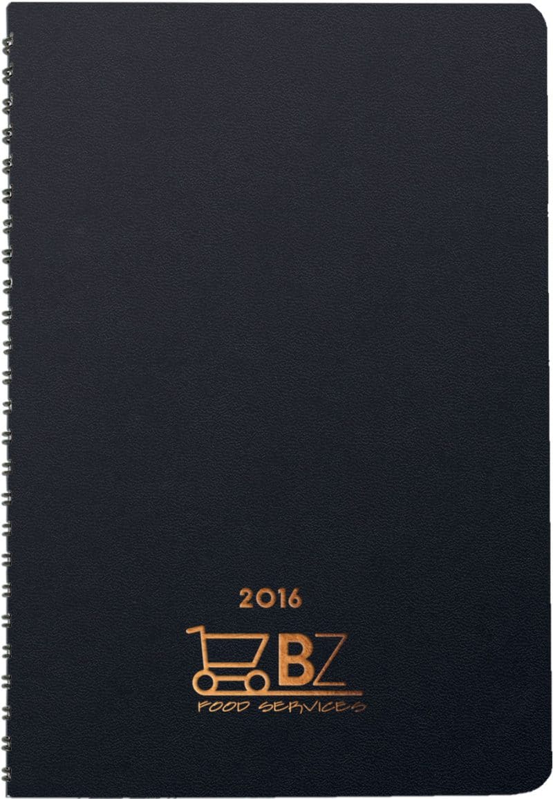 Custom FlexPlanner™ Medium ValueWrap Leatherette (5.5"x8.5")