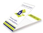 Custom Flip Pad Jotter - Full Color Printing - 2