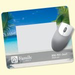 Custom Frame-It Flex® DuraTec® 8"x9.5"x1/16" Window/Photo Mouse Pad
