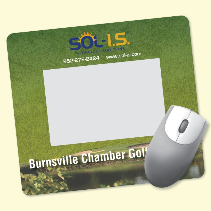 Custom Frame-It Flex® Heavy Duty 8"x9"x1/16" Window/Photo Mouse Pad
