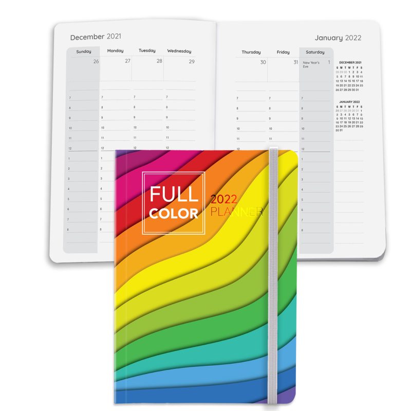 Custom Full Color Perfect Bound Weekly Planner Journal Book - 1