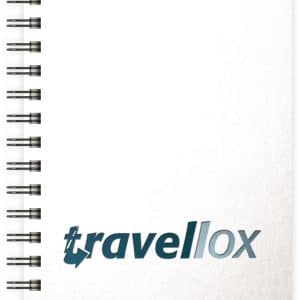 Custom GlossMetallic Journals SeminarPad Notebook (5.5"x8.5")